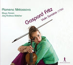 the album cover for Plamena Nikitassova - Violin Sonatas
