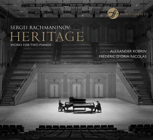 the album cover for Alexander Kobrin - Heritage