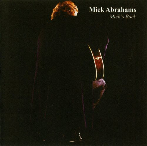 the album cover for Mick Abrahams - Mick's Back