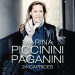 the album cover for Paganini / Marina Piccinini - 24 Caprices Op. 1
