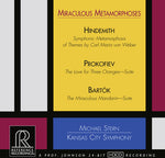 the album cover for Hindemith / Kansas City Symphony / Stern - Miraculous Metamorphoses
