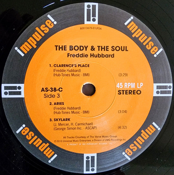Freddie Hubbard : The Body & The Soul (2xLP, Album, Ltd, Num, RE, RM, 180)
