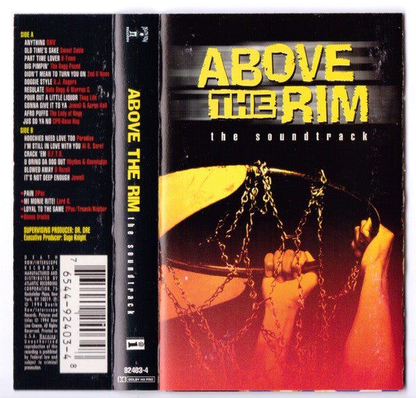 Various : Above The Rim - The Soundtrack (Cass, Comp, Cle)