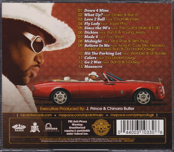 Pimp C : The Naked Soul Of Sweet Jones (CD, Album)