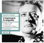 the album cover for Cimarosa / Gatta / Galli / Londi / Bruscantini - L'impresario in Augustie