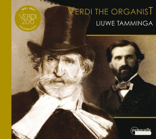 the album cover for Tamminga - Verdi the Organist