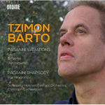 the album cover for Tzimon Barto - Tzimon Barto - Paganini Variations & Paganini