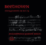 the album cover for Beethoven - Streichquartette Op 59 & 74