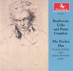 the album cover for Fischer Duo - Cello and & Complete