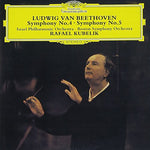 the album cover for Rafael Kubelik - Beethoven: Symphonies Nos. 4 & 5