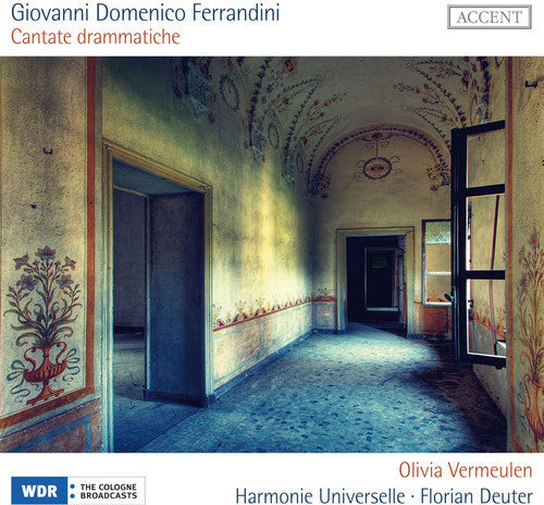 the album cover for Olivia Vermeulen - Cantate Drammatiche