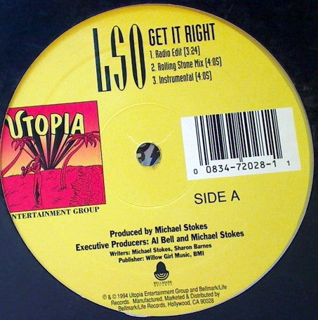 LSO* : Get It Right (12")
