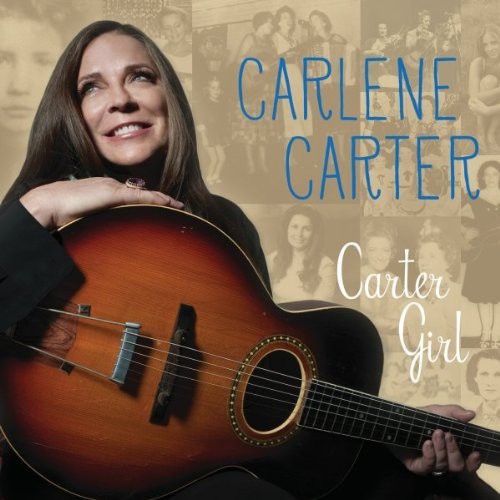 the album cover for Carlene Carter - Carter Girl