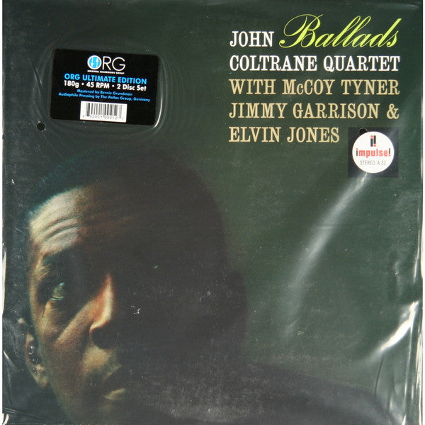 The John Coltrane Quartet : Ballads (2x12", Ltd, Num, RE, RM, 180)