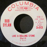 Bob Dylan : Like A Rolling Stone (7", Promo, Styrene)