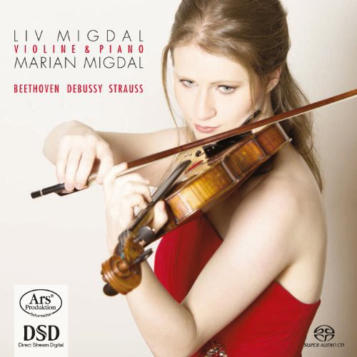 the album cover for Liv Migdal - Violine & Piano