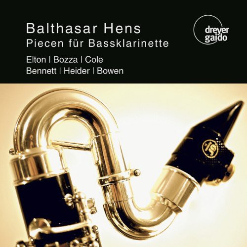 the album cover for Balthasar Hens - Piecen Fur Bassklarinette