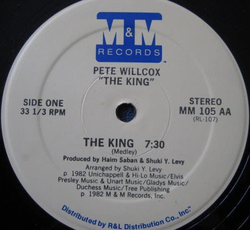 Pete Willcox "The King"* : The King (12")