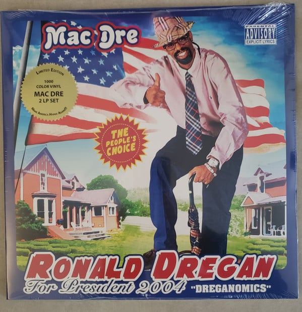 Mac Dre : Ronald Dregan: Dreganomics (2xLP, Album, Ltd, RE, Blu)