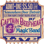 the album cover for Captain Beefheart - Harpos Detroit Dec 11th 1980