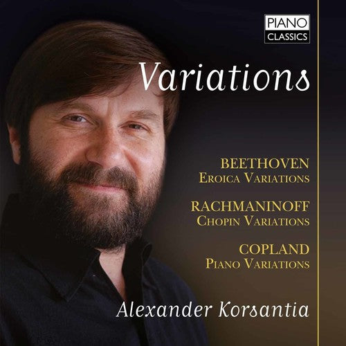 the album cover for Alexander Korsantia - Variations