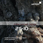 the album cover for Berlin Radio Symphony Orchestra - Symphonies Nos. 2 & 10