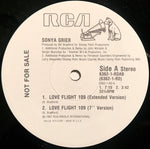 Sonya Grier : Love Flight 109 (12", Promo)