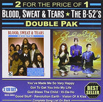 the album cover for Blood Sweat & Tears / B-52s - Double Pak