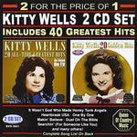 Kitty Wells - 40 Greatest Hits (CD)
