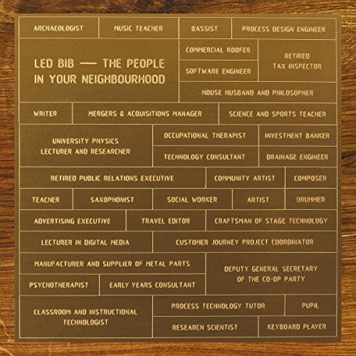 Led Bib - People in Your Neighbourhood (CD)