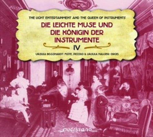 the album cover for Hauser / Bosshardt - Hauser / Bosshardt : Light Entertainment & Queen of Music Instruments