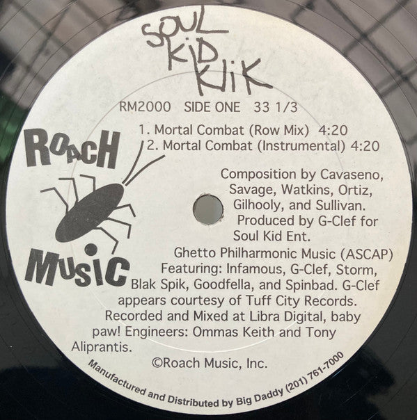 Soul Kid Klik : Mortal Combat (12")