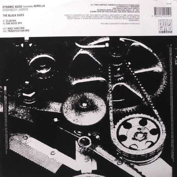 Dynamic Noise Featuring Adrella : Everybody Jammin (The Black Sides) (12")