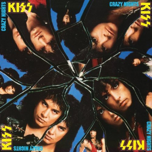the album cover for KISS - Crazy Nights [Vinyl]