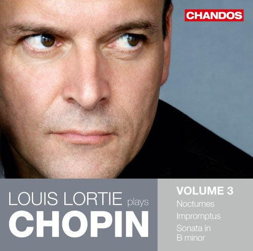 the album cover for LOUIS LORTIE - Louis Lortie Plays Chopin Vol 3