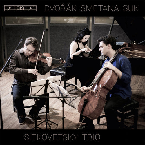 the album cover for Sitkovetsky Trio - Sitkovetsky Piano Trio Plays Dvorak Smetana & Suk