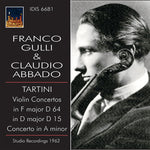 the album cover for Franco Gulli - Tartini Concerti