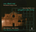 the album cover for Brumel / Hofbauer - Vox Dilecti Mei - Liebeslieder