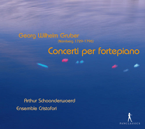 the album cover for Gruber / Schoonderwoerd - Concerti Per Fortepiano