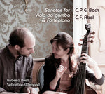 the album cover for Sebastian Wienand - Sonatas for Viola Da Gamba & Fortepiano