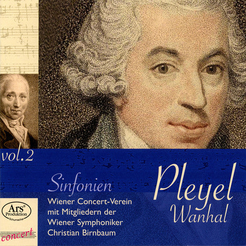 the album cover for Christian Birnbaum - Pleyel Sinfonien 2