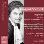 the album cover for Mozart / Handel / Wolf / Irmgard Seefried - Legenden Gesangs 12