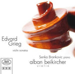 the album cover for Alban Beikircher - Violin Sonatas