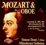the album cover for Mozart / Dent - Mozart and the Oboe