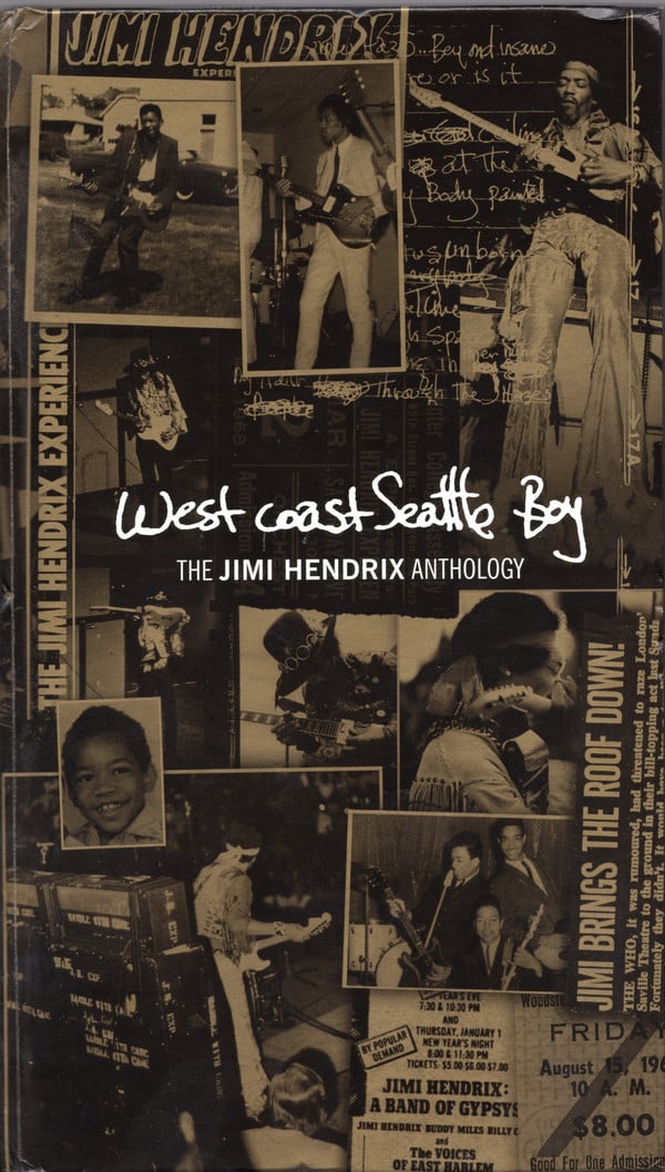 Jimi Hendrix : West Coast Seattle Boy: The Jimi Hendrix Anthology (4xCD, Comp + DVD, NTSC)