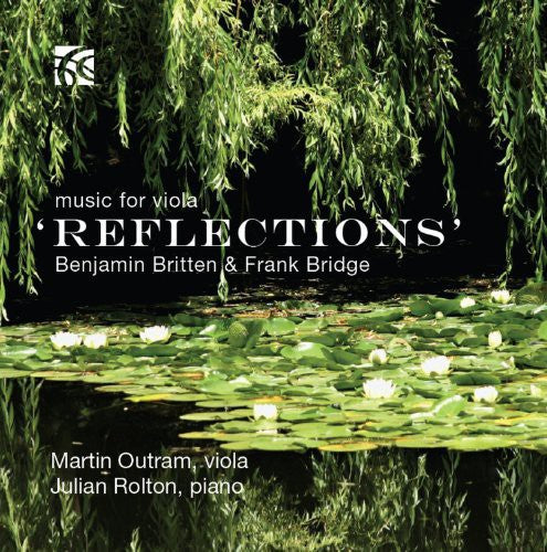 the album cover for Bridge - Reflections Music for Viola
