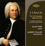 the album cover for J Bach S - Trio Sonatas BWV 525-530