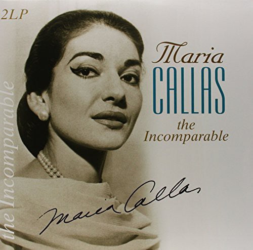 the album cover for Maria Callas - Incomparable