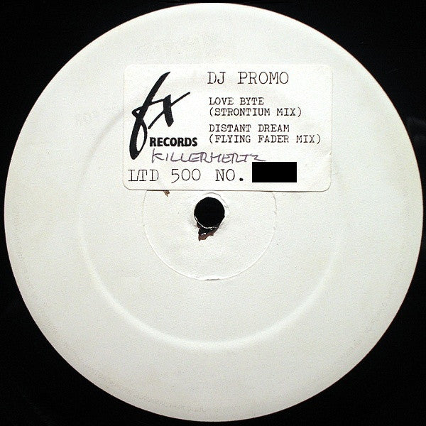 Killerhertz (2) : Distant Dream / Love Byte (12", Ltd, Num, Promo, W/Lbl)