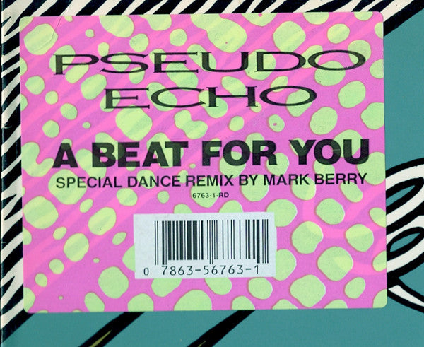 Pseudo Echo : A Beat For You (12", Promo)